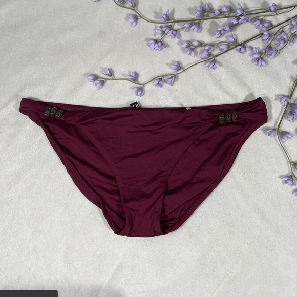BECCA Other - NEW Becca Beaded‎ Tab Side Hipster Bikini Bottom [SZ XL ]